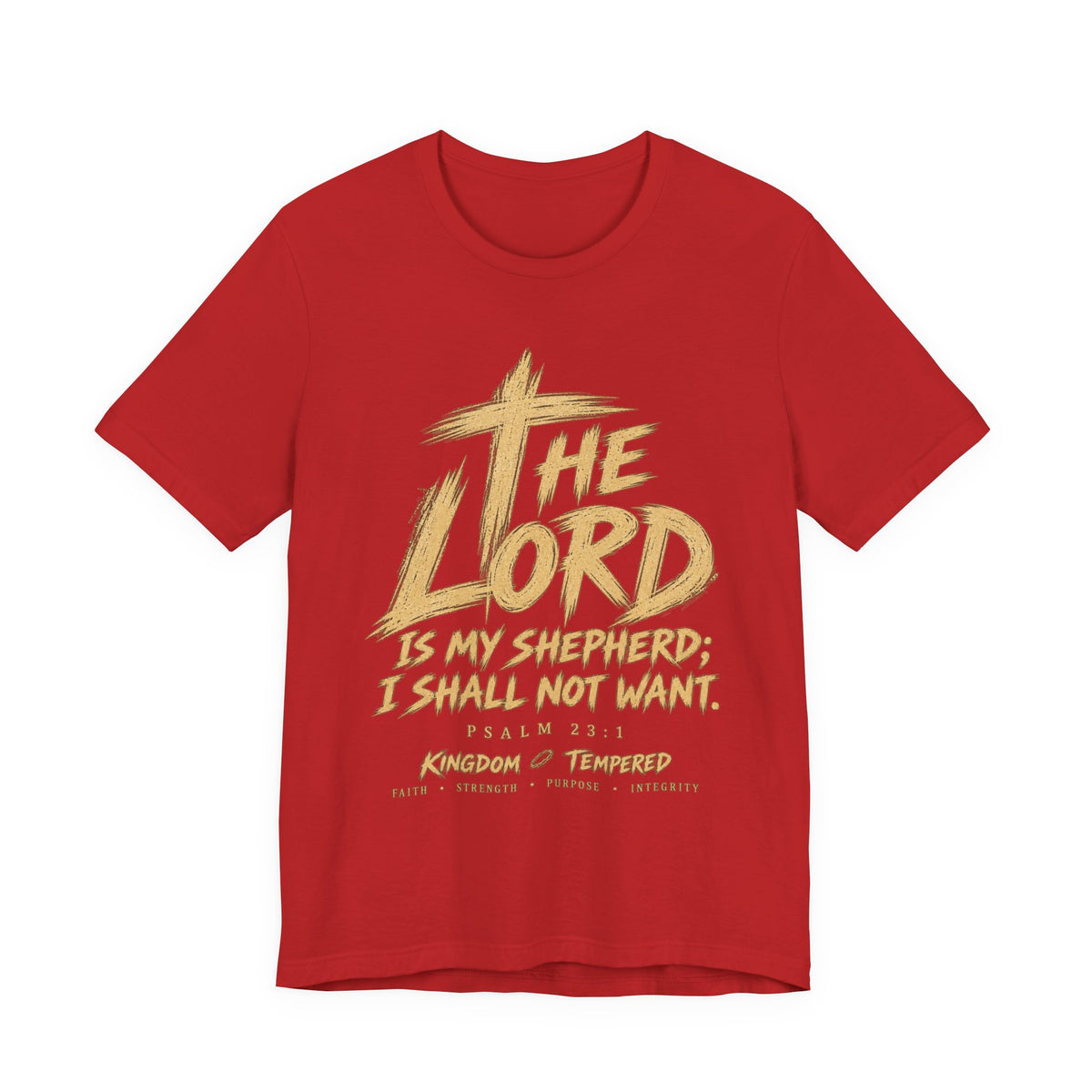 The Lord Is My Shepherd T-Shirt — Psalm 23 Faith Tee