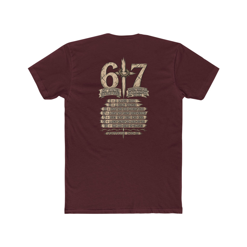 6•7 Cross Sword Vintage Graphic Tee — Providence Youth Ministry Shirt