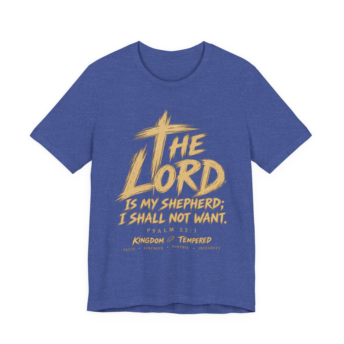 The Lord Is My Shepherd T-Shirt — Psalm 23 Faith Tee