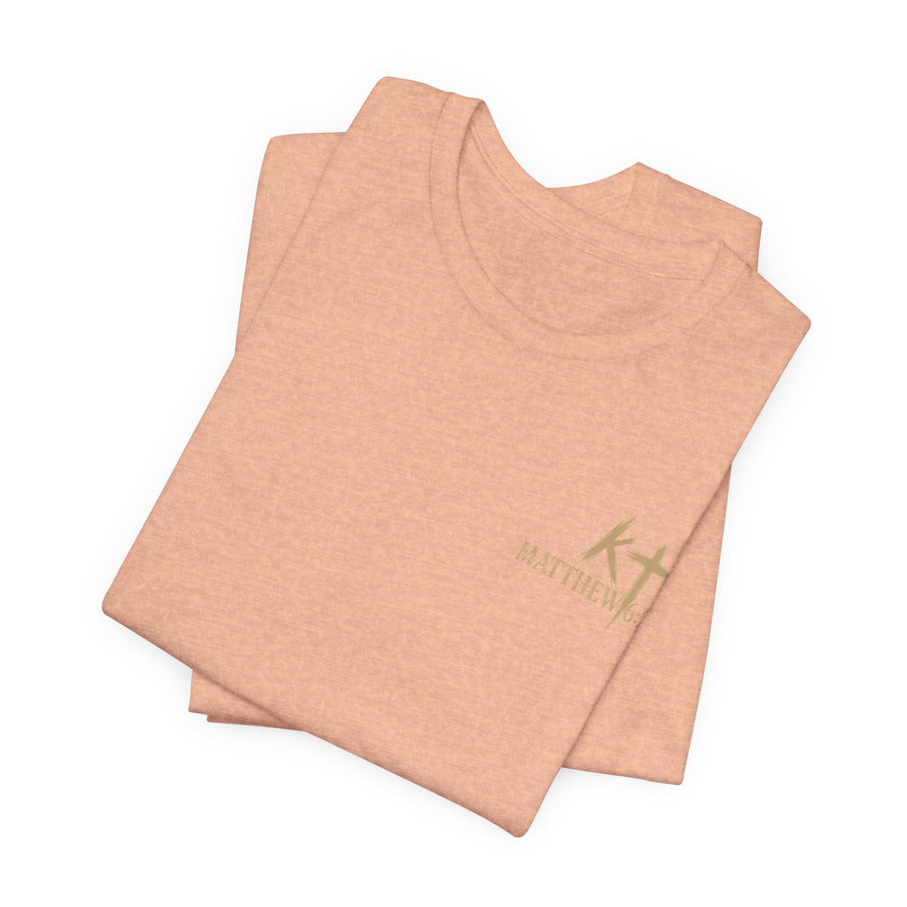 Kingdom & Tempted Christian Tee — Matthew 6:26 Inspirational T‑Shirt