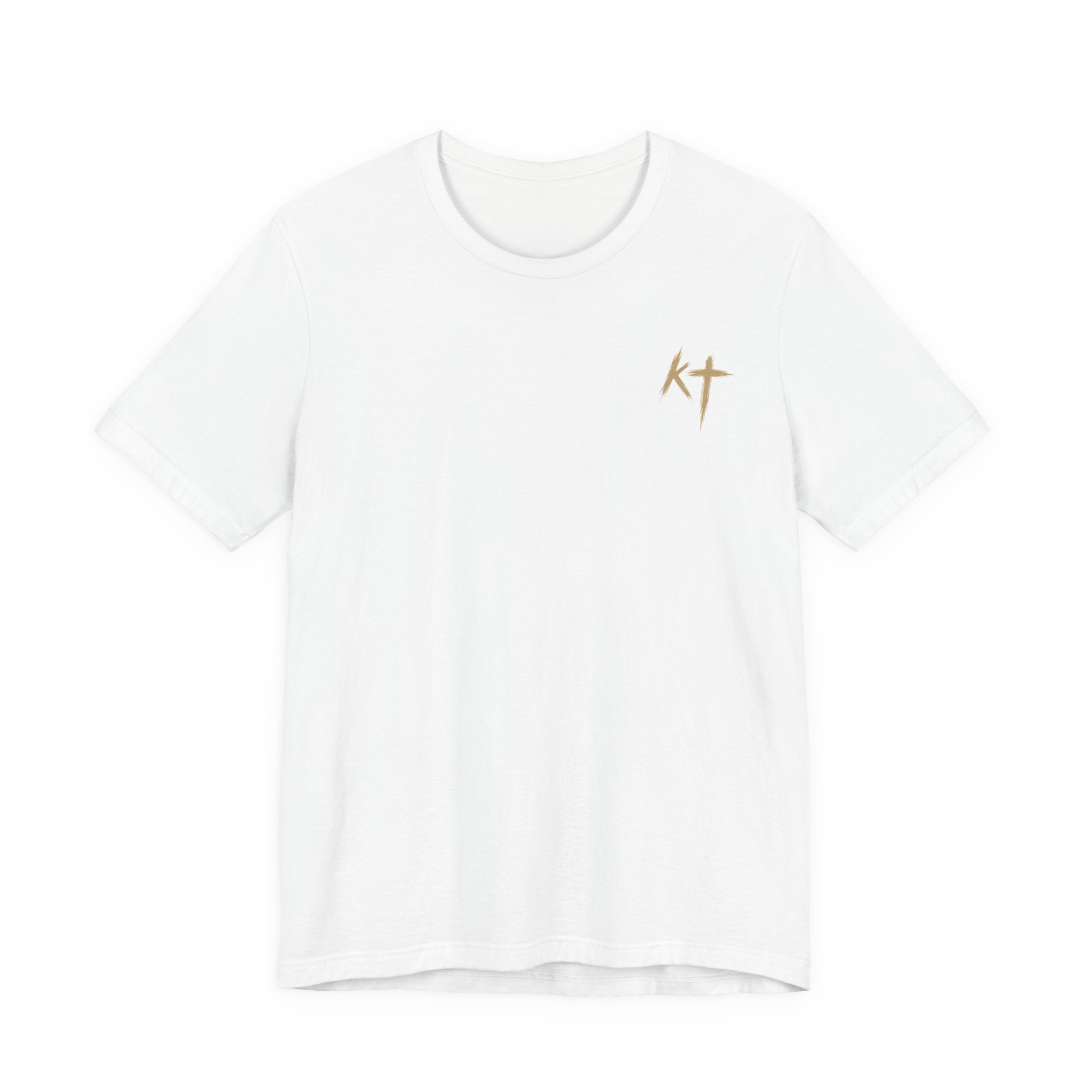 Christian Cross Reflection Tee — 'I Will Be With You' Inspirational T-Shirt