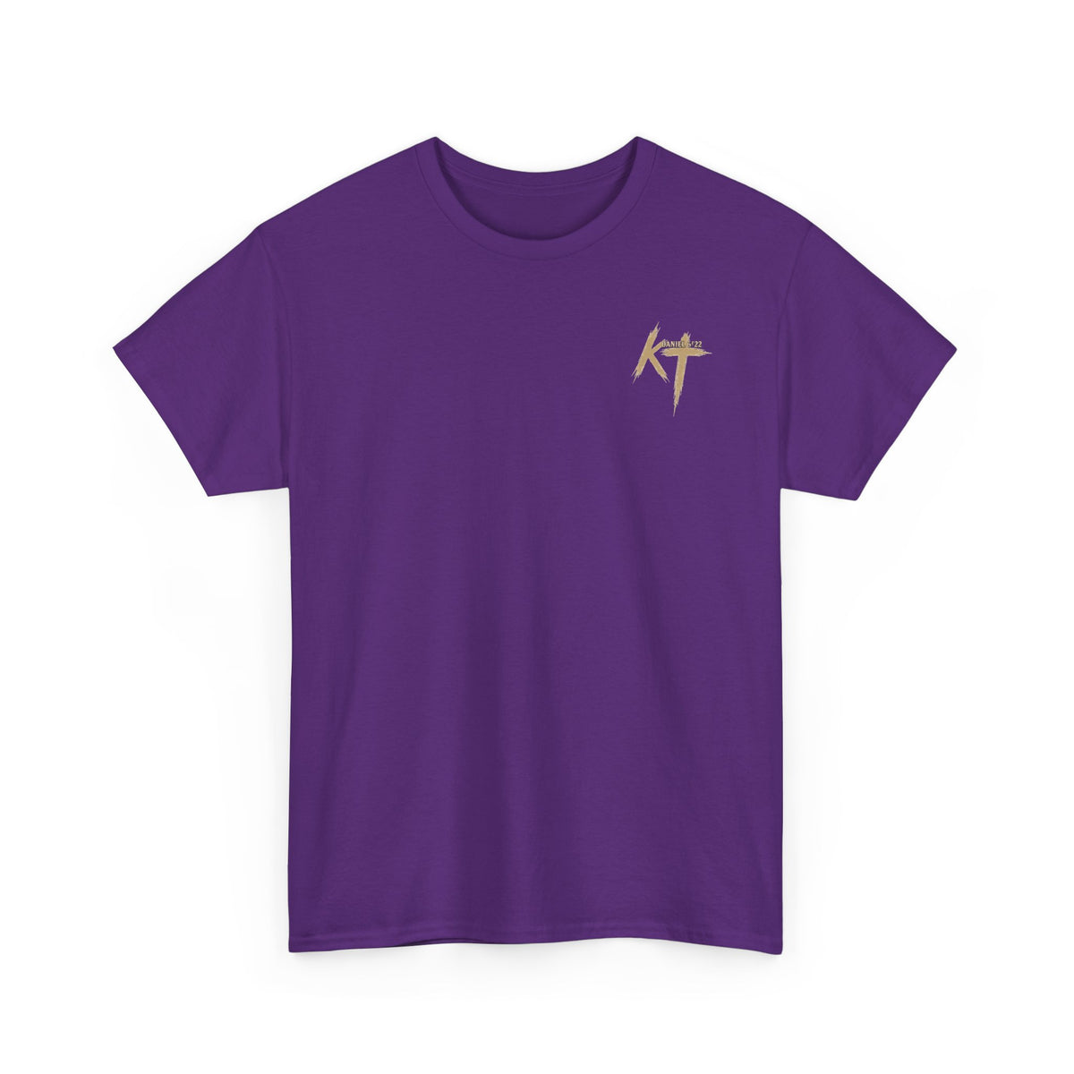 Pray With Faith Tee — Lion & Cross Christian Graphic T-Shirt