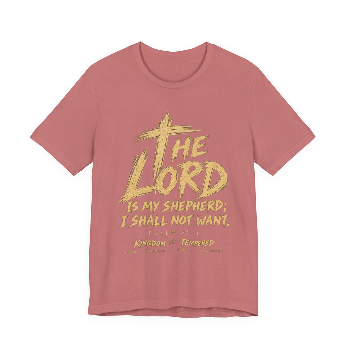 The Lord Is My Shepherd T-Shirt — Psalm 23 Faith Tee