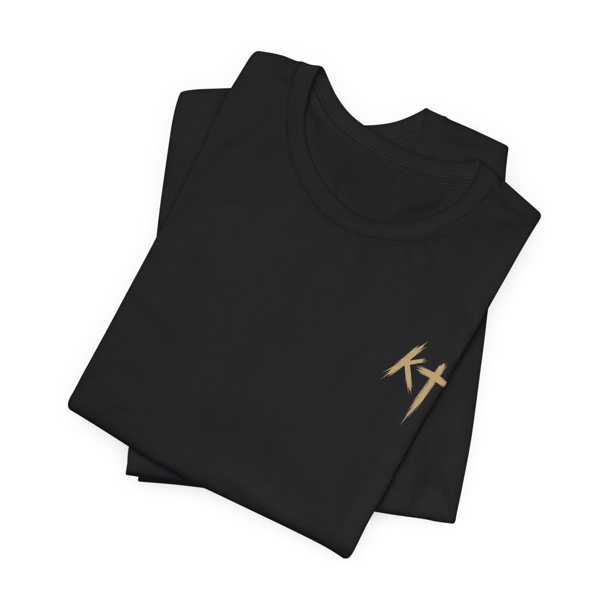 Christian Cross Reflection Tee — 'I Will Be With You' Inspirational T-Shirt