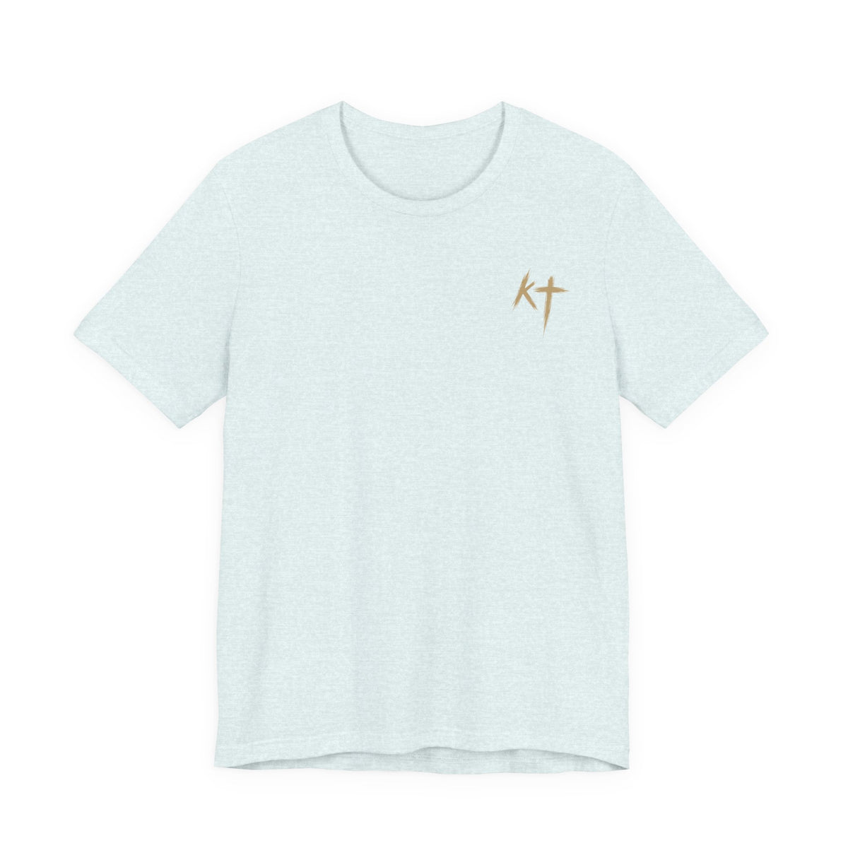 Christian Cross Reflection Tee — 'I Will Be With You' Inspirational T-Shirt